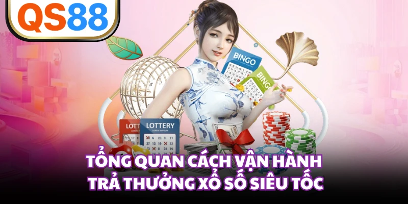 Tổng quan cách vận hành trả thưởng xổ số siêu tốc 
